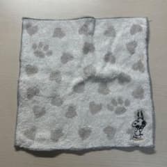 スヌーピー ミニタオル ハンカチ ハート 肉球 刺繍のサムネイル