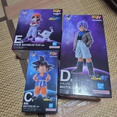 ドラゴンボール一番くじ　C賞、D賞、E賞3種セット！おまけ付き。のサムネイル