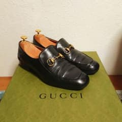 GUCCI ホースビットローファー 黒 7