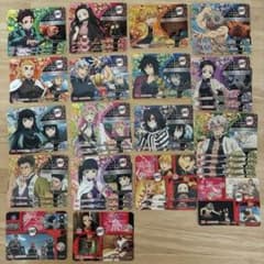 Demon Slayer stickers, Marumiya instant rice porridge stickers, and glitter stickers (bundle sale).