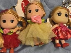 ドール キーホルダー 3点セット