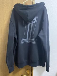 早い者勝ちです！新品！半額！正規品！ハーレーダビッドソン パーカーのサムネイル