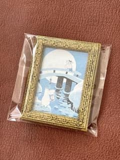 ムーミン展限定 マグネット ポスター ムーミンとトゥーティッキ月明かりの夜のサムネイル
