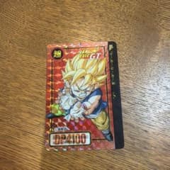 ドラゴンボールGTカードダス 剥がし済み両面プリズム 孫悟空 - メルカリ