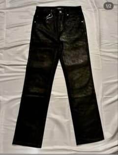 goar.archive strapped straight oil pants - メルカリ