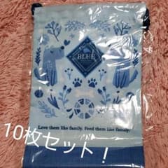 巾着　ブルーバッファロー　10枚セットのサムネイル