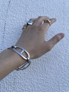 silver ブレスレット 60s 70s フランス アンカーチェーン ③ silver ブレスレット 60s 70s フランス アンカーチェーン ③