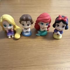 ディズニー プリンセス ミニフィギュア 4体セットのサムネイル