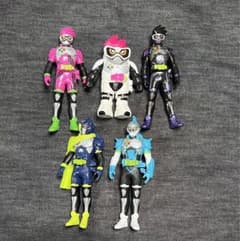 仮面ライダーエグゼイド　ソフビ　まとめ売りのサムネイル