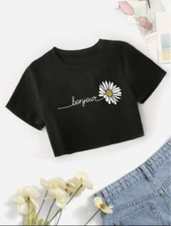 クロップド丈 Tシャツ 110〜120のサムネイル