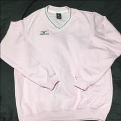 ミズノ/MIZUNO ライトトレーナー ピンクのサムネイル