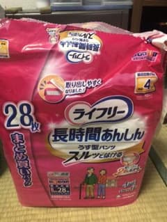 ライフリー　長時間安心薄型パンツLのサムネイル