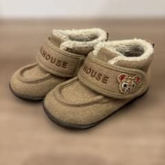ミキハウス ボア　ブーツ　ベビーブーツのサムネイル