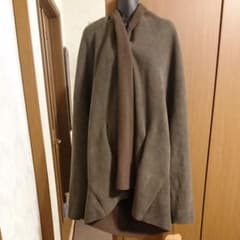 【お値下げ中】アンティカ antiqua ダブルボアコートのサムネイル