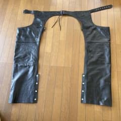 Rookie Leathers ブラックチャップス - メルカリ