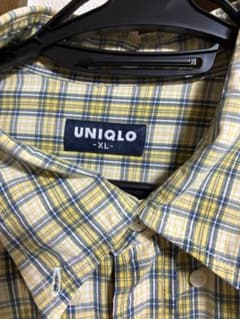 UNIQLO 長袖シャツ チェック柄 XLサイズのサムネイル