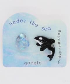 gargle シャチと水泡のピアスのサムネイル