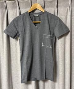 タグ付・未着用】 Dior homme Vネックフェイクポケットプリント T 