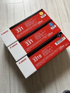 新品】Canon 純正トナーカートリッジ 331 331II 3色セット - メルカリ