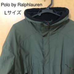 【ラルフローレン】90's ポロ ナイロンジャケット 胸ロゴ ワンポイントのサムネイル