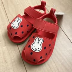 미피 수박 무늬 베이비 샌들 13cm