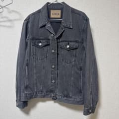 EDWIN ブラックデニムジャケット グレー　 Mサイズ 美品のサムネイル