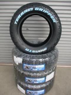 送料込み☆新品モンスター　225/65R17☆4本　ホワイトレター 送料込み☆新品モンスター 225/65R17☆4本 ホワイトレター - メルカリ