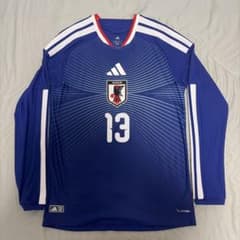 サッカー日本代表 中村敬斗 オーセンティックユニフォーム 長袖 13番のサムネイル