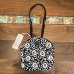 新品未使用】ミナペルホネン☆candy flower☆muffin bag☆紺 - メルカリ
