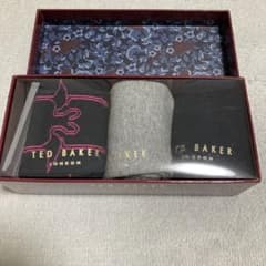 【新品・未使用】TED BAKER メンズ　ソックス3足組のサムネイル