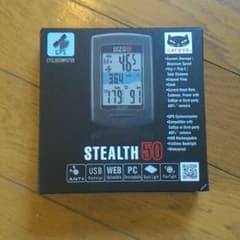 サイクルコンピューター STEALTH 50 CC-GL50のサムネイル