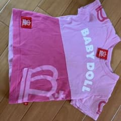 ベビードール Tシャツ トップス ピンクのサムネイル