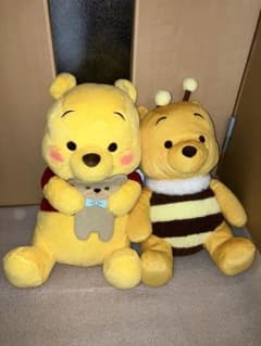 くまのプーさん　ぬいぐるみ　2種セット