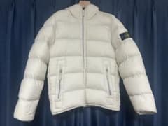 stone island ホワイト　ダウンジャケットのサムネイル