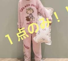 ジェラートピケ スヌーピー サリー ブラウン ジャガードプルオーバー