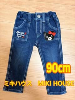 MIKI HOUSE DOUBLE.B デニムパンツ 90cmのサムネイル
