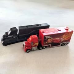 カーズ トミカ マック ゲイルビューフォート 2台セット トレーラー ミニカー