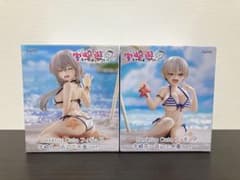 宇崎ちゃんは遊びたい！ω Desktop Cute フィギュア 宇崎花～浜辺で水着