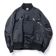サイズ 2 ACRONYM x SACAI MA-1 黒 - メルカリ