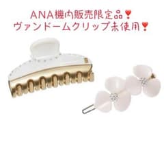 アレクサンドルドゥパリ　カメリアピン　ANA機内販売品 アレクサンドルドゥパリ ANA機内限定 カメリアピン クリップ