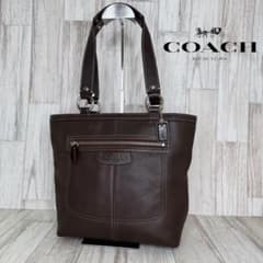 60 COACH コーチ レザー ハンドバッグ トートバッグ - メルカリ