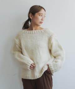 kastane ポカラレイヤード風ハンドニットのサムネイル