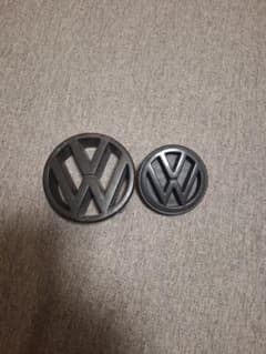 Volkswagen エンブレム ゴルフ2大小セット - メルカリ