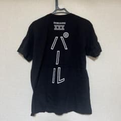 グラフィックデザイン ブラック Tシャツ Lサイズのサムネイル