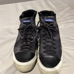 か*こ様 DIESEL ハイカットスニーカー カモフラ柄