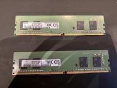 Samsung 8GB DDR4 2400MHz メモリのサムネイル