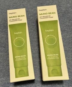 beplain MUNG BEAN 緑豆弱酸性洗顔フォーム80mlのサムネイル