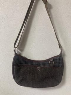 Harris Tweed チェック柄ショルダーバッグ　ユナイテッドアローズコラボのサムネイル