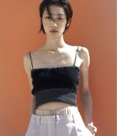 pelleq dobule patterned tube top - メルカリ