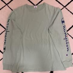 Champion ロングスリーブTシャツ L ミントグリーンのサムネイル